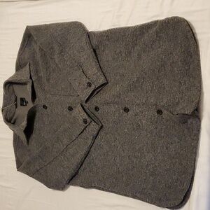 Reitmans Grey shacket NWT